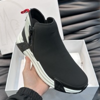Cheap Moncler High Tops Shoes For Men #1163531 Replica Wholesale [$115.00 USD] [ITEM#1163531] on Replica Moncler High Tops Shoes