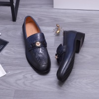 Cheap Versace Leather Shoes For Men #1163660 Replica Wholesale [$82.00 USD] [ITEM#1163660] on Replica Versace Leather Shoes