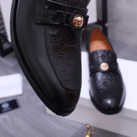 Cheap Versace Leather Shoes For Men #1163662 Replica Wholesale [$82.00 USD] [ITEM#1163662] on Replica Versace Leather Shoes