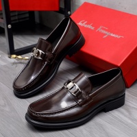 Salvatore Ferragamo Leather Shoes For Men #1163729