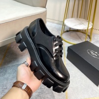 Cheap Prada Leather Shoes For Women #1163848 Replica Wholesale [$100.00 USD] [ITEM#1163848] on Replica Prada Leather Shoes