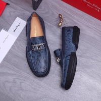 Cheap Salvatore Ferragamo Leather Shoes For Men #1163899 Replica Wholesale [$92.00 USD] [ITEM#1163899] on Replica Salvatore Ferragamo Leather Shoes