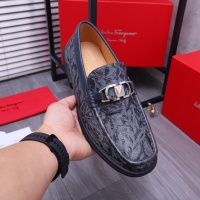 Cheap Salvatore Ferragamo Leather Shoes For Men #1163900 Replica Wholesale [$92.00 USD] [ITEM#1163900] on Replica Salvatore Ferragamo Leather Shoes