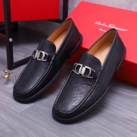 Cheap Salvatore Ferragamo Leather Shoes For Men #1163901 Replica Wholesale [$92.00 USD] [ITEM#1163901] on Replica Salvatore Ferragamo Leather Shoes
