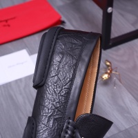 Cheap Salvatore Ferragamo Leather Shoes For Men #1163901 Replica Wholesale [$92.00 USD] [ITEM#1163901] on Replica Salvatore Ferragamo Leather Shoes