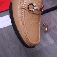 Cheap Salvatore Ferragamo Leather Shoes For Men #1163919 Replica Wholesale [$92.00 USD] [ITEM#1163919] on Replica Salvatore Ferragamo Leather Shoes