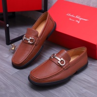 Salvatore Ferragamo Leather Shoes For Men #1163920