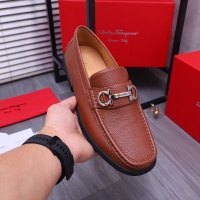 Cheap Salvatore Ferragamo Leather Shoes For Men #1163920 Replica Wholesale [$92.00 USD] [ITEM#1163920] on Replica Salvatore Ferragamo Leather Shoes