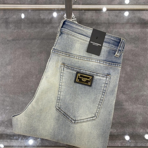 Cheap Dolce &amp; Gabbana D&amp;G Jeans For Men #1164192 Replica Wholesale [$42.00 USD] [ITEM#1164192] on Replica Dolce &amp; Gabbana D&amp;G Jeans