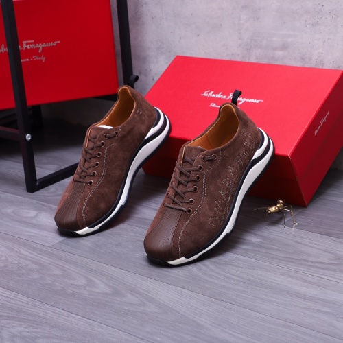 Cheap Salvatore Ferragamo Casual Shoes For Men #1164309 Replica Wholesale [$115.00 USD] [ITEM#1164309] on Replica Salvatore Ferragamo Casual Shoes