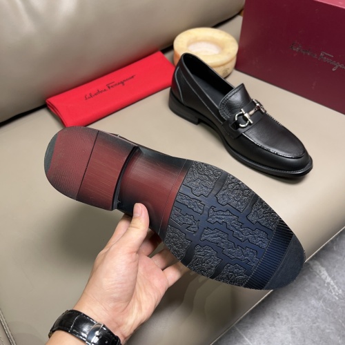 Cheap Salvatore Ferragamo Leather Shoes For Men #1164354 Replica Wholesale [$76.00 USD] [ITEM#1164354] on Replica Salvatore Ferragamo Leather Shoes