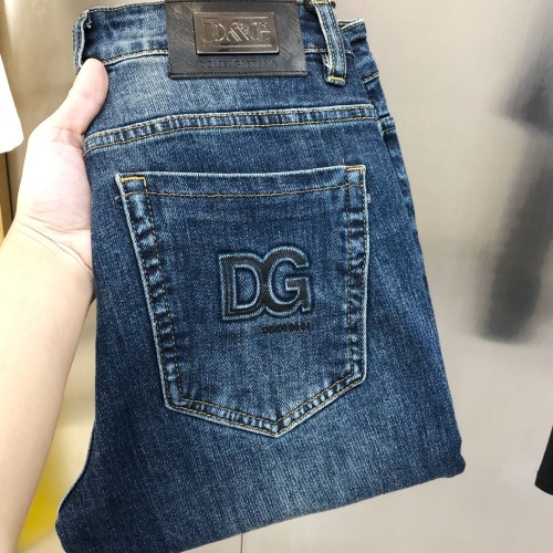 Cheap Dolce &amp; Gabbana D&amp;G Jeans For Men #1164362 Replica Wholesale [$68.00 USD] [ITEM#1164362] on Replica Dolce &amp; Gabbana D&amp;G Jeans