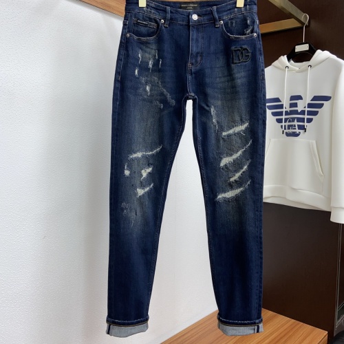 Cheap Dolce &amp; Gabbana D&amp;G Jeans For Men #1164363 Replica Wholesale [$80.00 USD] [ITEM#1164363] on Replica Dolce &amp; Gabbana D&amp;G Jeans