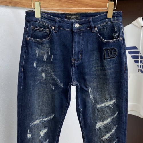 Cheap Dolce &amp; Gabbana D&amp;G Jeans For Men #1164363 Replica Wholesale [$80.00 USD] [ITEM#1164363] on Replica Dolce &amp; Gabbana D&amp;G Jeans