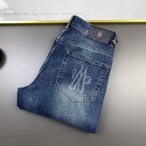 Cheap Moncler Jeans For Men #1164372 Replica Wholesale [$76.00 USD] [ITEM#1164372] on Replica Moncler Jeans