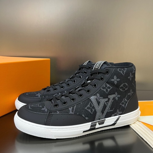 Cheap Louis Vuitton High Tops Shoes For Men #1164399 Replica Wholesale [$76.00 USD] [ITEM#1164399] on Replica Louis Vuitton High Tops Shoes