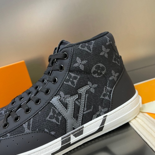 Cheap Louis Vuitton High Tops Shoes For Men #1164399 Replica Wholesale [$76.00 USD] [ITEM#1164399] on Replica Louis Vuitton High Tops Shoes