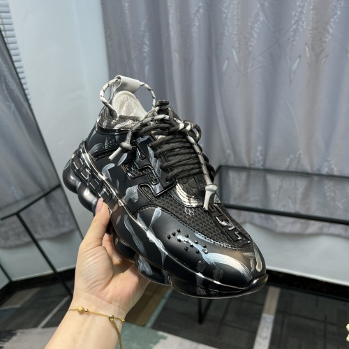 Cheap Versace Casual Shoes For Men #1164501 Replica Wholesale [$105.00 USD] [ITEM#1164501] on Replica Versace Casual Shoes