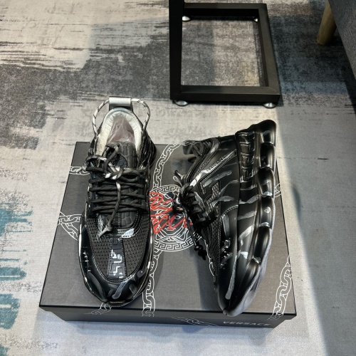 Cheap Versace Casual Shoes For Men #1164501 Replica Wholesale [$105.00 USD] [ITEM#1164501] on Replica Versace Casual Shoes