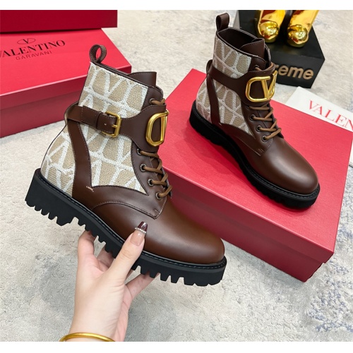 Cheap Valentino Boots For Women #1164633 Replica Wholesale [$112.00 USD] [ITEM#1164633] on Replica Valentino Boots