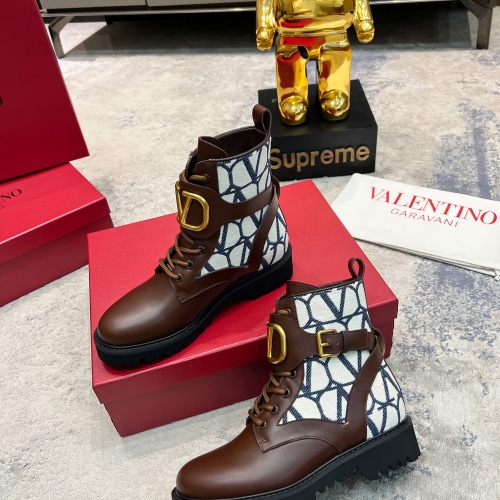 Cheap Valentino Boots For Women #1164635 Replica Wholesale [$112.00 USD] [ITEM#1164635] on Replica Valentino Boots