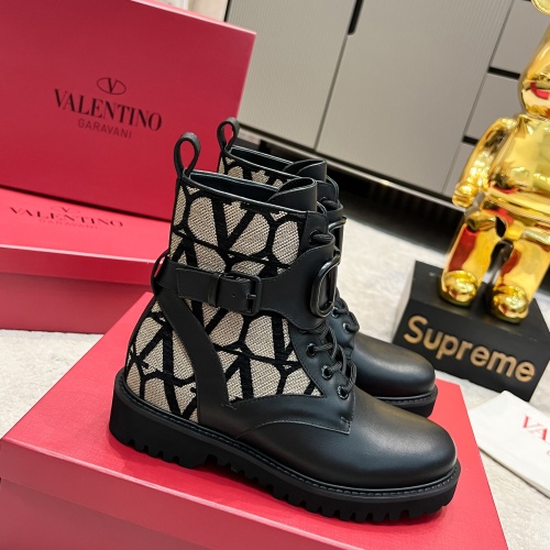 Cheap Valentino Boots For Women #1164638 Replica Wholesale [$112.00 USD] [ITEM#1164638] on Replica Valentino Boots