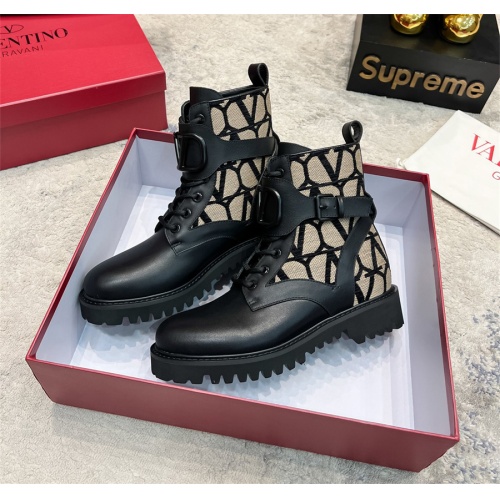 Cheap Valentino Boots For Women #1164638 Replica Wholesale [$112.00 USD] [ITEM#1164638] on Replica Valentino Boots