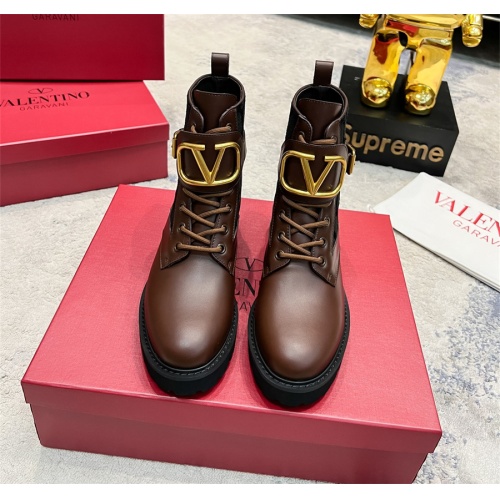 Cheap Valentino Boots For Women #1164639 Replica Wholesale [$112.00 USD] [ITEM#1164639] on Replica Valentino Boots