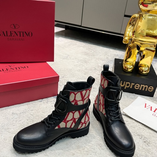 Cheap Valentino Boots For Women #1164640 Replica Wholesale [$112.00 USD] [ITEM#1164640] on Replica Valentino Boots