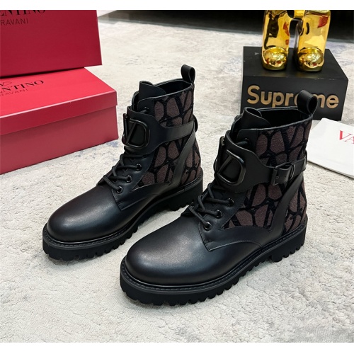 Cheap Valentino Boots For Women #1164642 Replica Wholesale [$112.00 USD] [ITEM#1164642] on Replica Valentino Boots