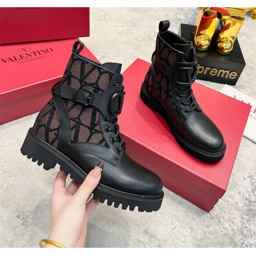 Cheap Valentino Boots For Women #1164642 Replica Wholesale [$112.00 USD] [ITEM#1164642] on Replica Valentino Boots