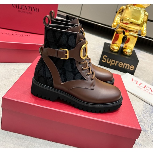 Cheap Valentino Boots For Women #1164643 Replica Wholesale [$112.00 USD] [ITEM#1164643] on Replica Valentino Boots