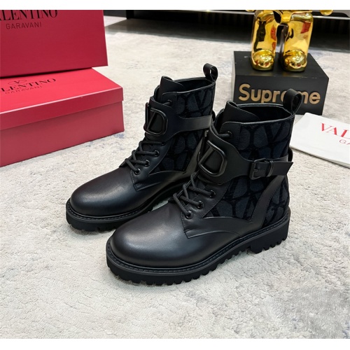 Cheap Valentino Boots For Women #1164644 Replica Wholesale [$112.00 USD] [ITEM#1164644] on Replica Valentino Boots