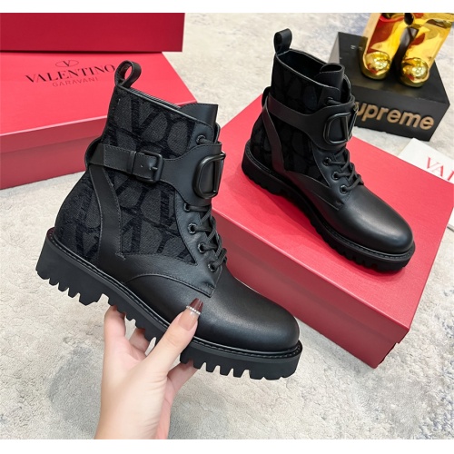 Cheap Valentino Boots For Women #1164644 Replica Wholesale [$112.00 USD] [ITEM#1164644] on Replica Valentino Boots