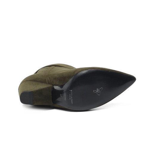 Cheap Yves Saint Laurent YSL Boots For Women #1164702 Replica Wholesale [$130.00 USD] [ITEM#1164702] on Replica Yves Saint Laurent YSL Boots