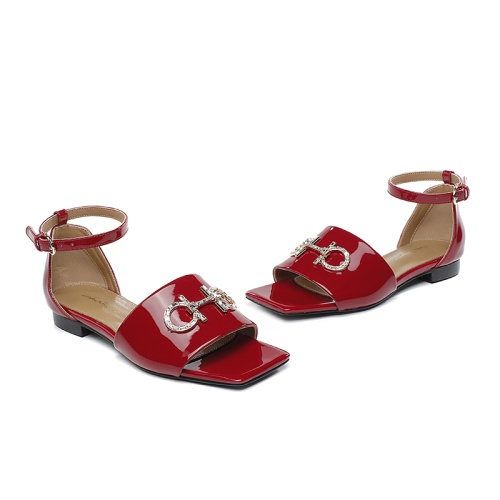 Cheap Salvatore Ferragamo Sandals For Women #1164801 Replica Wholesale [$96.00 USD] [ITEM#1164801] on Replica Salvatore Ferragamo Sandals