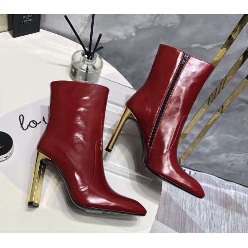 Cheap Yves Saint Laurent YSL Boots For Women #1165134 Replica Wholesale [$132.00 USD] [ITEM#1165134] on Replica Yves Saint Laurent YSL Boots