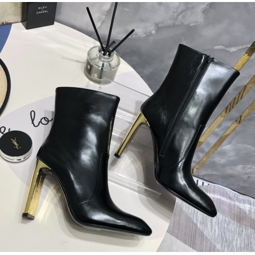 Cheap Yves Saint Laurent YSL Boots For Women #1165136 Replica Wholesale [$132.00 USD] [ITEM#1165136] on Replica Yves Saint Laurent YSL Boots