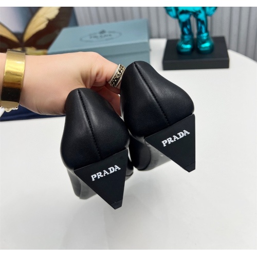 Cheap Prada High-heeled Shoes For Women #1165353 Replica Wholesale [$105.00 USD] [ITEM#1165353] on Replica Prada High-heeled Shoes