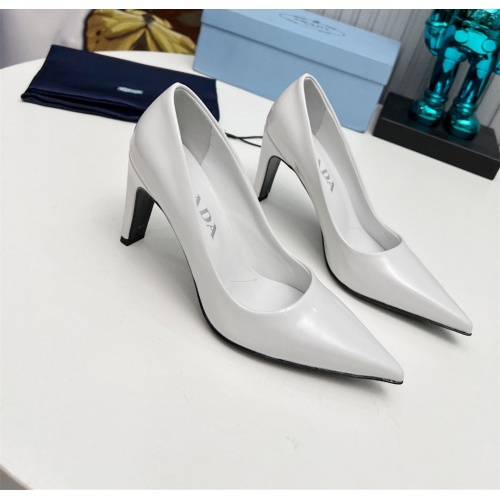Cheap Prada High-heeled Shoes For Women #1165468 Replica Wholesale [$102.00 USD] [ITEM#1165468] on Replica Prada High-heeled Shoes