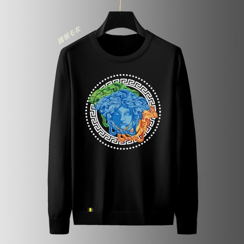 Cheap Versace Sweaters Long Sleeved For Men #1166173 Replica Wholesale [$48.00 USD] [ITEM#1166173] on Replica Versace Sweaters