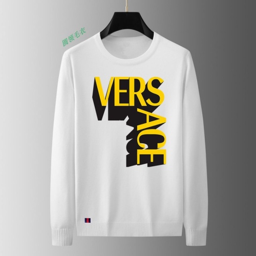 Cheap Versace Sweaters Long Sleeved For Men #1166187 Replica Wholesale [$48.00 USD] [ITEM#1166187] on Replica Versace Sweaters