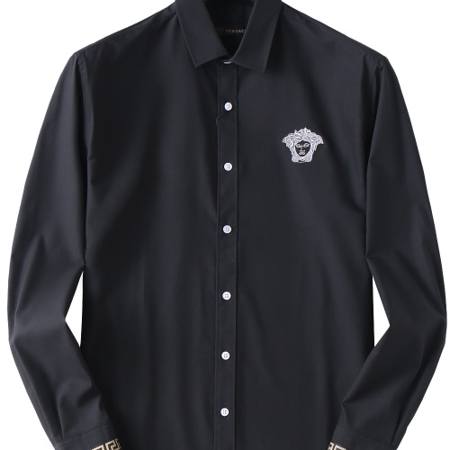 Cheap Versace Shirts Long Sleeved For Men #1166703 Replica Wholesale [$40.00 USD] [ITEM#1166703] on Replica Versace Shirts