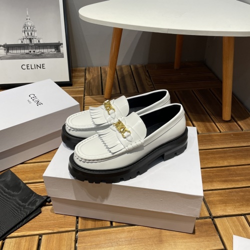 Cheap Celine Leather Shoes For Women #1166919 Replica Wholesale [$108.00 USD] [ITEM#1166919] on Replica Celine Leather Shoes