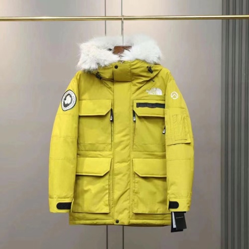 Cheap The North Face Down Feather Coat Long Sleeved For Unisex #1167232 Replica Wholesale [$162.00 USD] [ITEM#1167232] on Replica The North Face Down Feather Coat