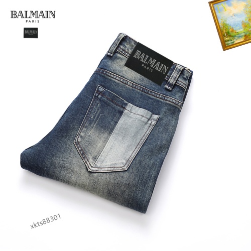 Cheap Balmain Jeans For Men #1167378 Replica Wholesale [$48.00 USD] [ITEM#1167378] on Replica Balmain Jeans