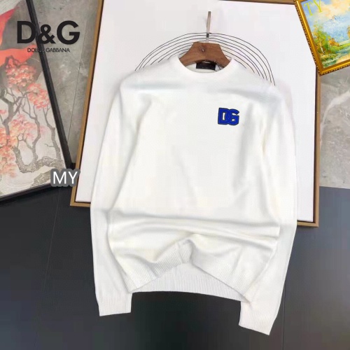 Cheap Dolce &amp; Gabbana D&amp;G Sweaters Long Sleeved For Men #1167397 Replica Wholesale [$42.00 USD] [ITEM#1167397] on Replica Dolce &amp; Gabbana D&amp;G Sweaters