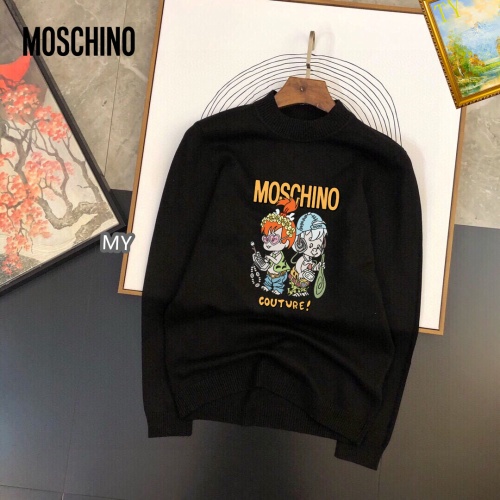 Cheap Moschino Sweaters Long Sleeved For Men #1167409 Replica Wholesale [$42.00 USD] [ITEM#1167409] on Replica Moschino Sweaters