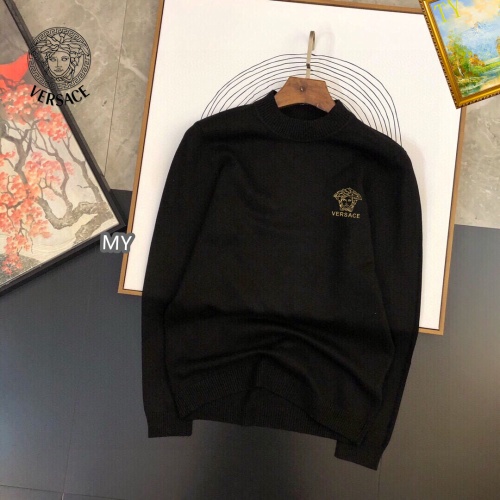 Cheap Versace Sweaters Long Sleeved For Men #1167418 Replica Wholesale [$42.00 USD] [ITEM#1167418] on Replica Versace Sweaters