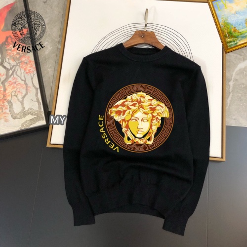 Cheap Versace Sweaters Long Sleeved For Men #1167473 Replica Wholesale [$42.00 USD] [ITEM#1167473] on Replica Versace Sweaters
